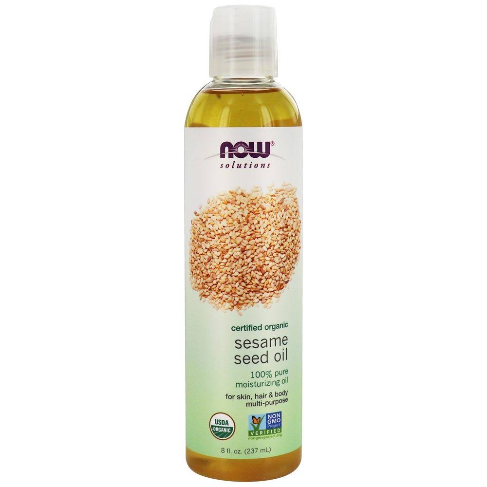 Now Organic Sesame Seed Oil