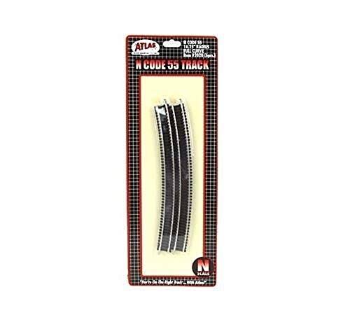 Atlas 2020 Code 55 Track Radius Full Curve Section N Scale - 16.25"
