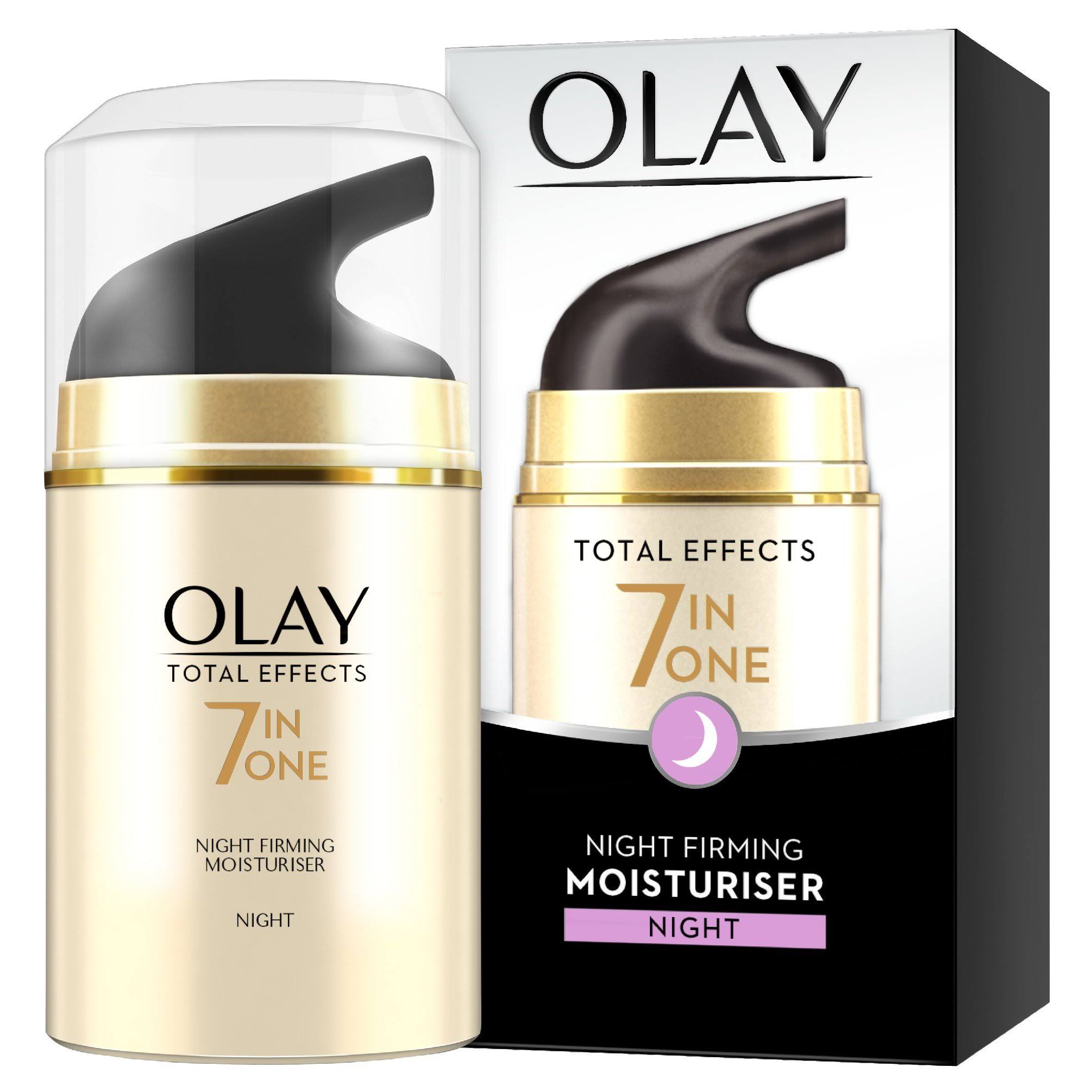 Olay Total Effects Anti-Ageing 7 in 1 Night Firming Moisturiser - 50ml