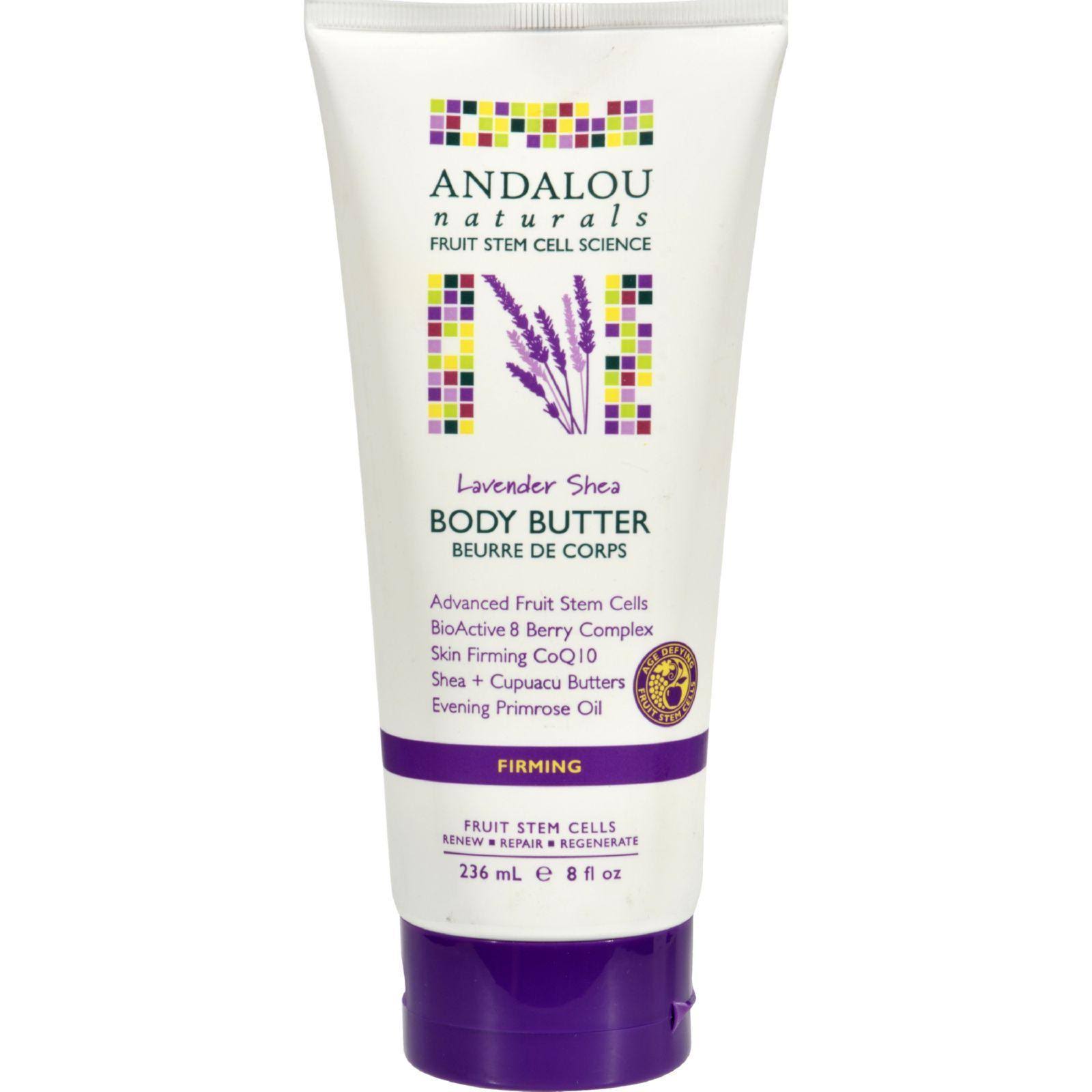 Andalou Naturals Firming Body Butter - Lavender Shea, 8oz