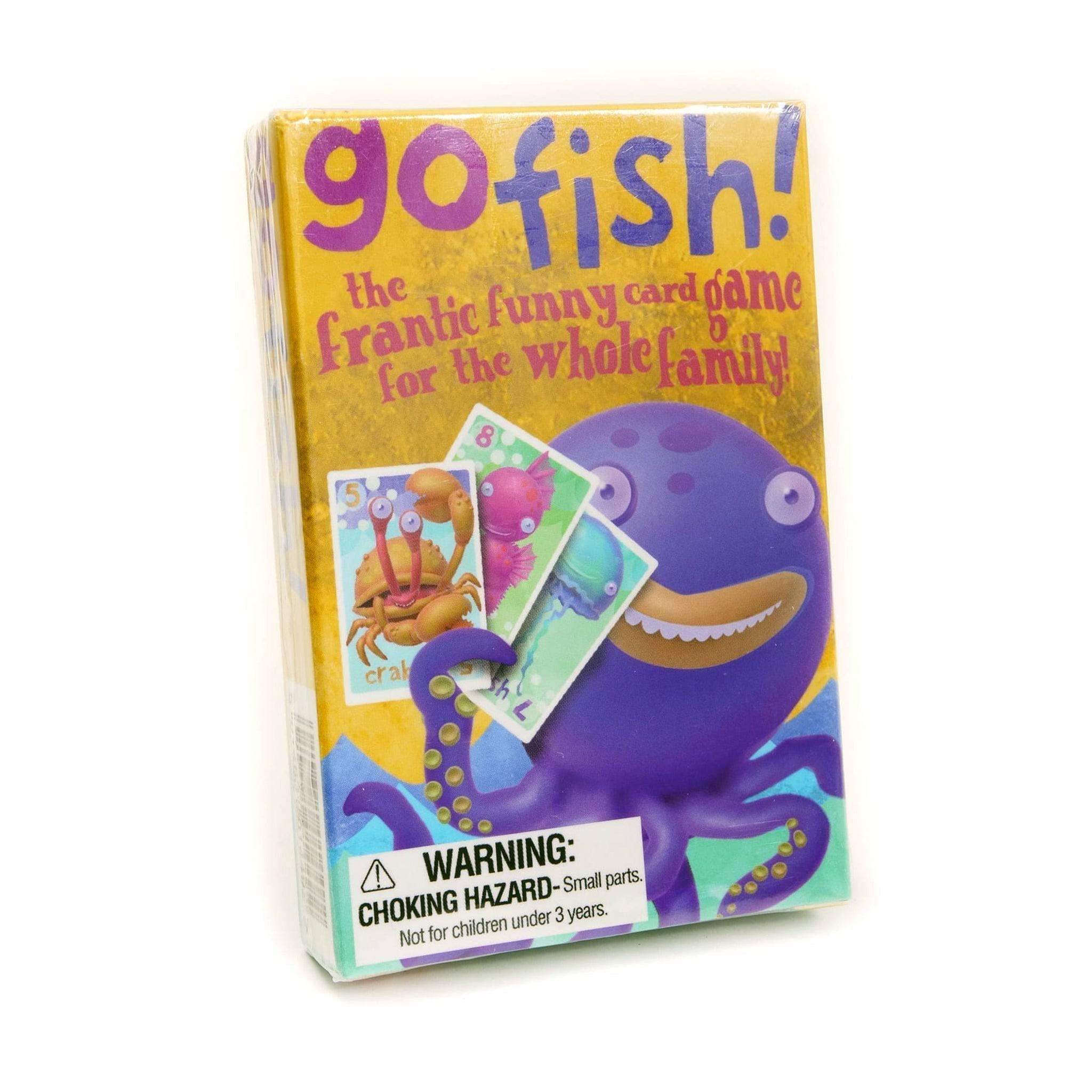 GO FISH CARD GAME - FUNNY FOR THE WHOLE FAMILY SEALIFE CREATURES TOYS