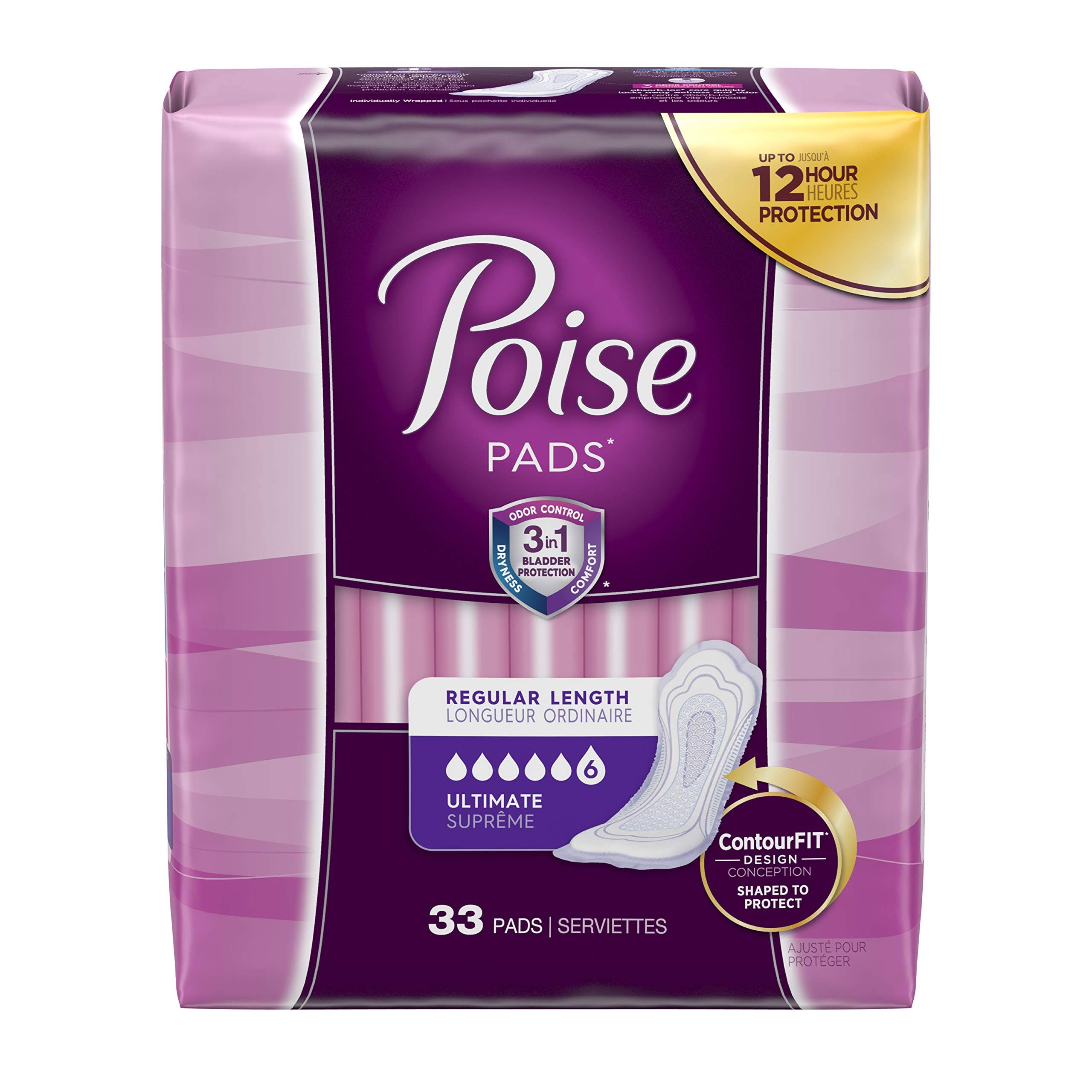 Poise Pads - 33 Pads