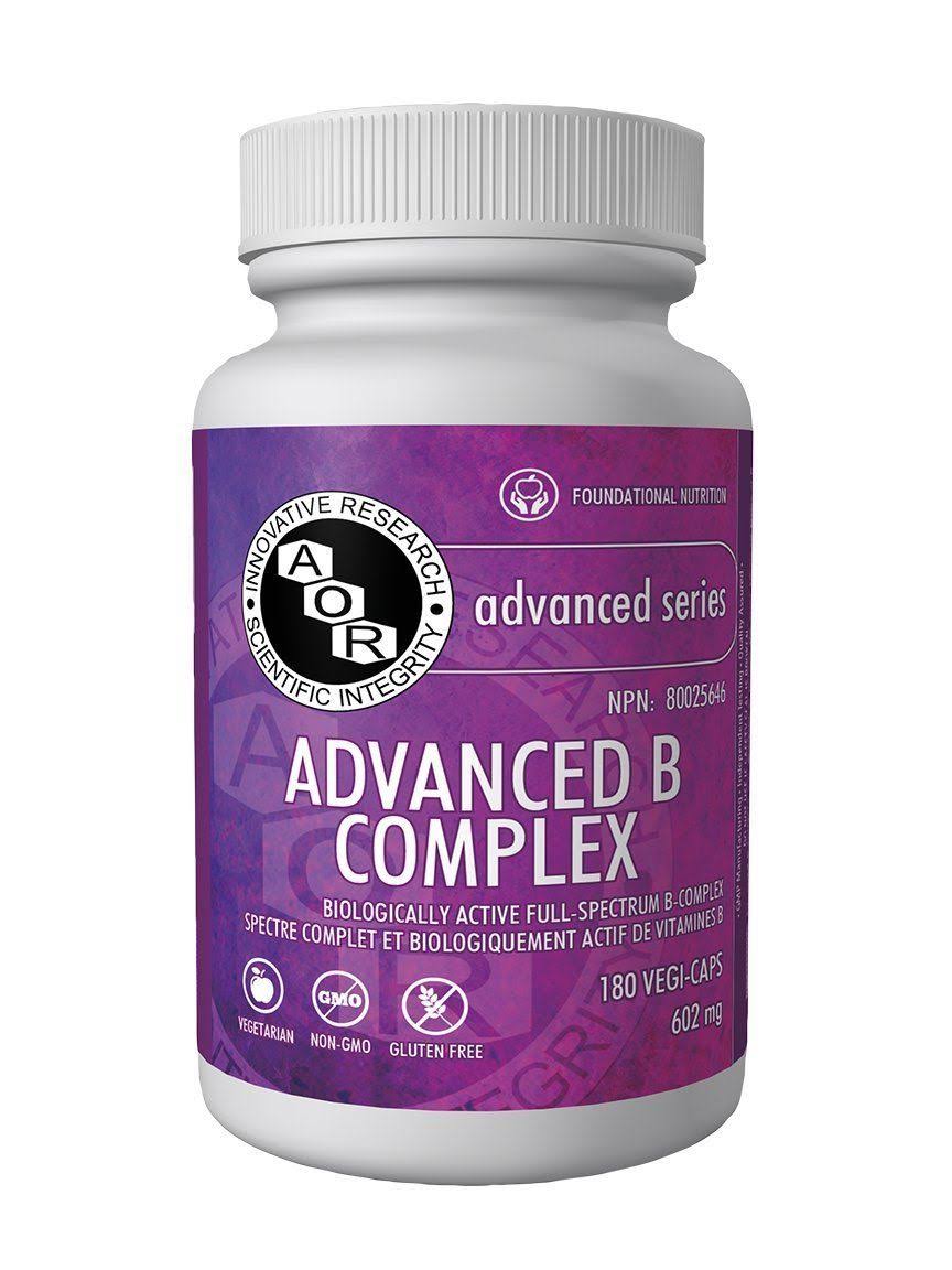 Aor Advanced B Complex Vitamins - 180ct