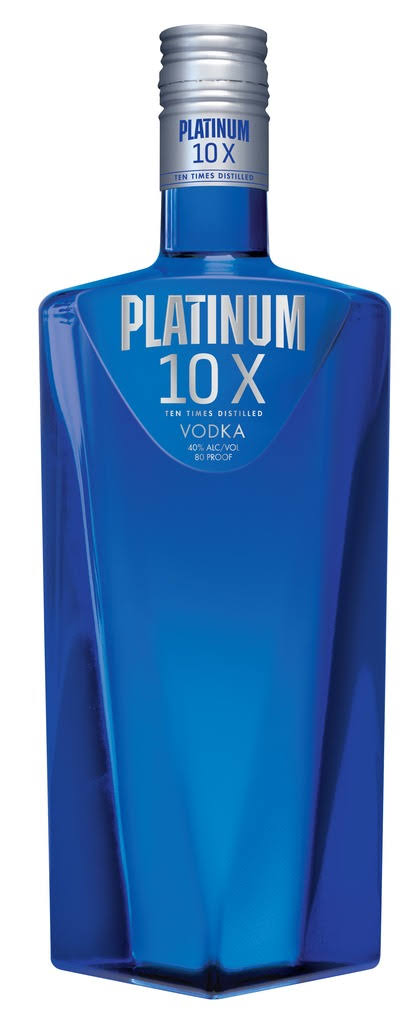 Platinum 10X Vodka - 1.75 lt