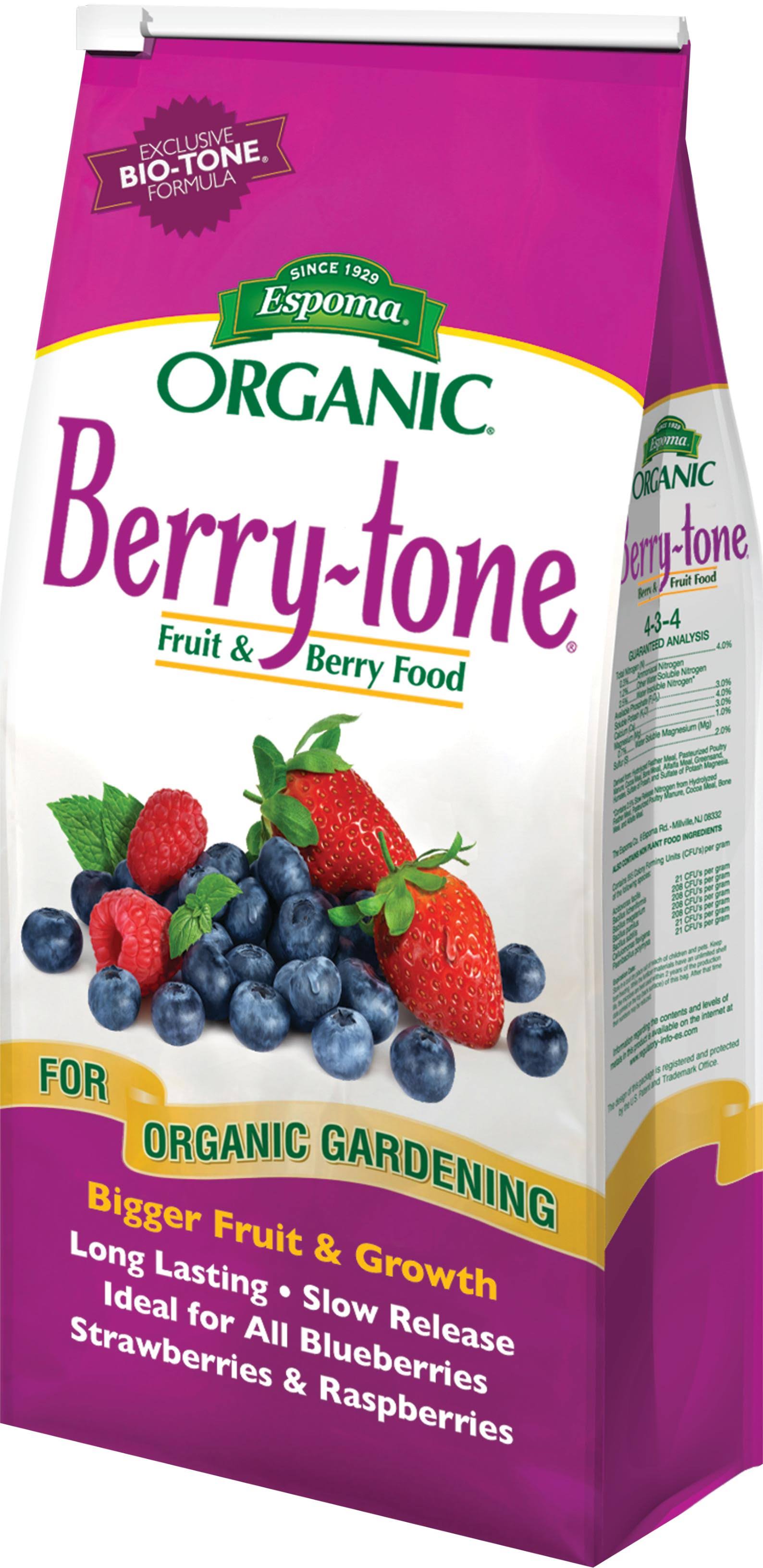 Espoma Berry-Tone Organic Plant Food - 4 lb
