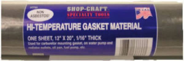 Shop Craft Hi-Temperature Gasket Material - 12in x 20in x 1/6in