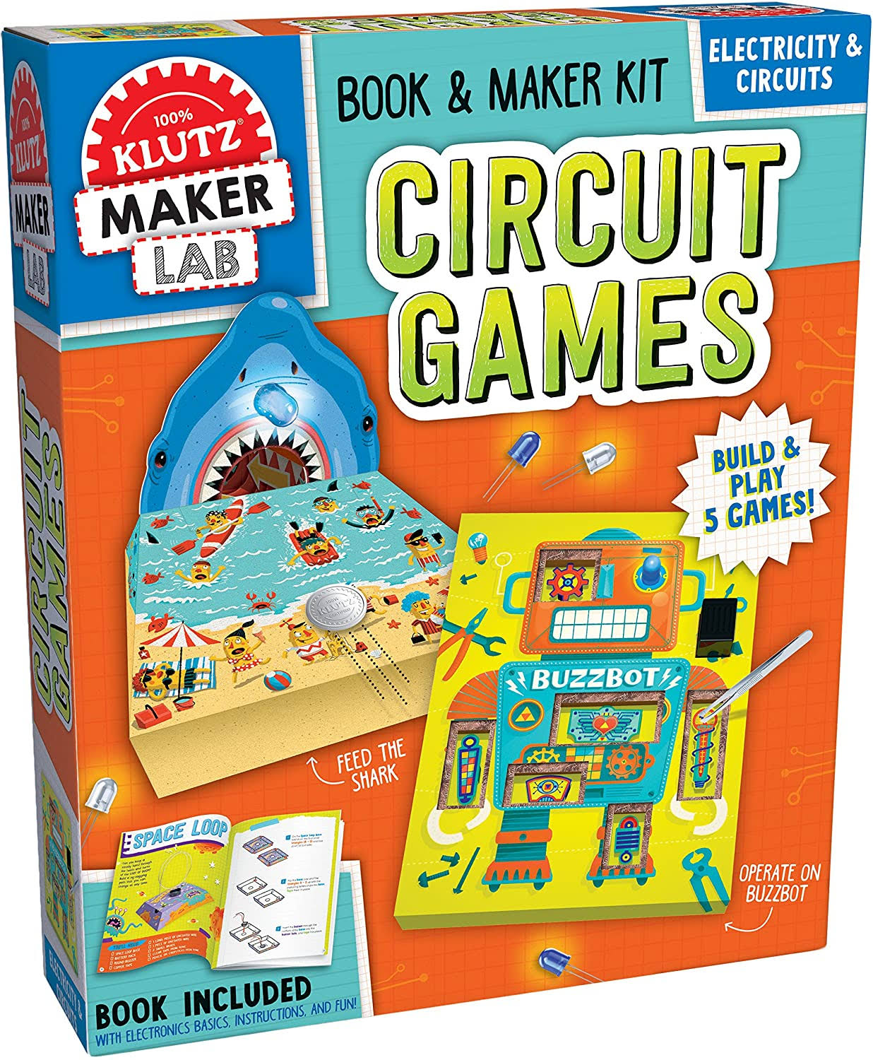 Klutz Maker Lab: Circuit Games - Klutz Press