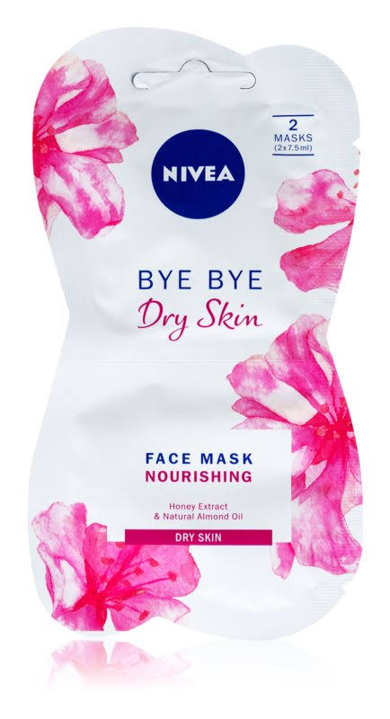 Nivea ByeBye Dry Skin Nourishing Face Mask - 15ml