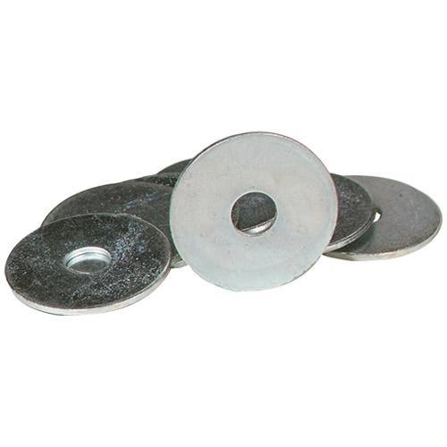 The Hillman Group 290018 Fender Zinc Washers - 1/4" x 1.5", 100 Pack