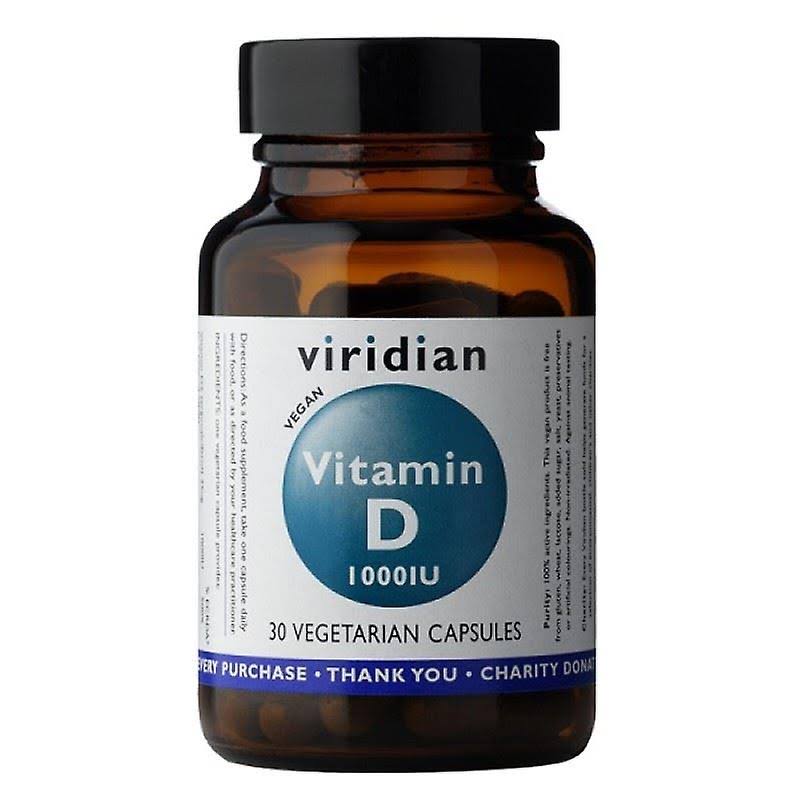 Viridian Vitamin D Capsules - x30