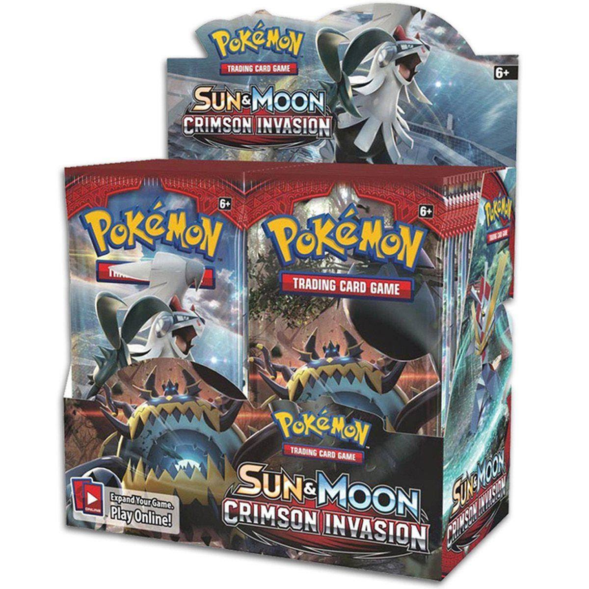 Pokemon Sun & Moon Crimson Invasion Booster Box