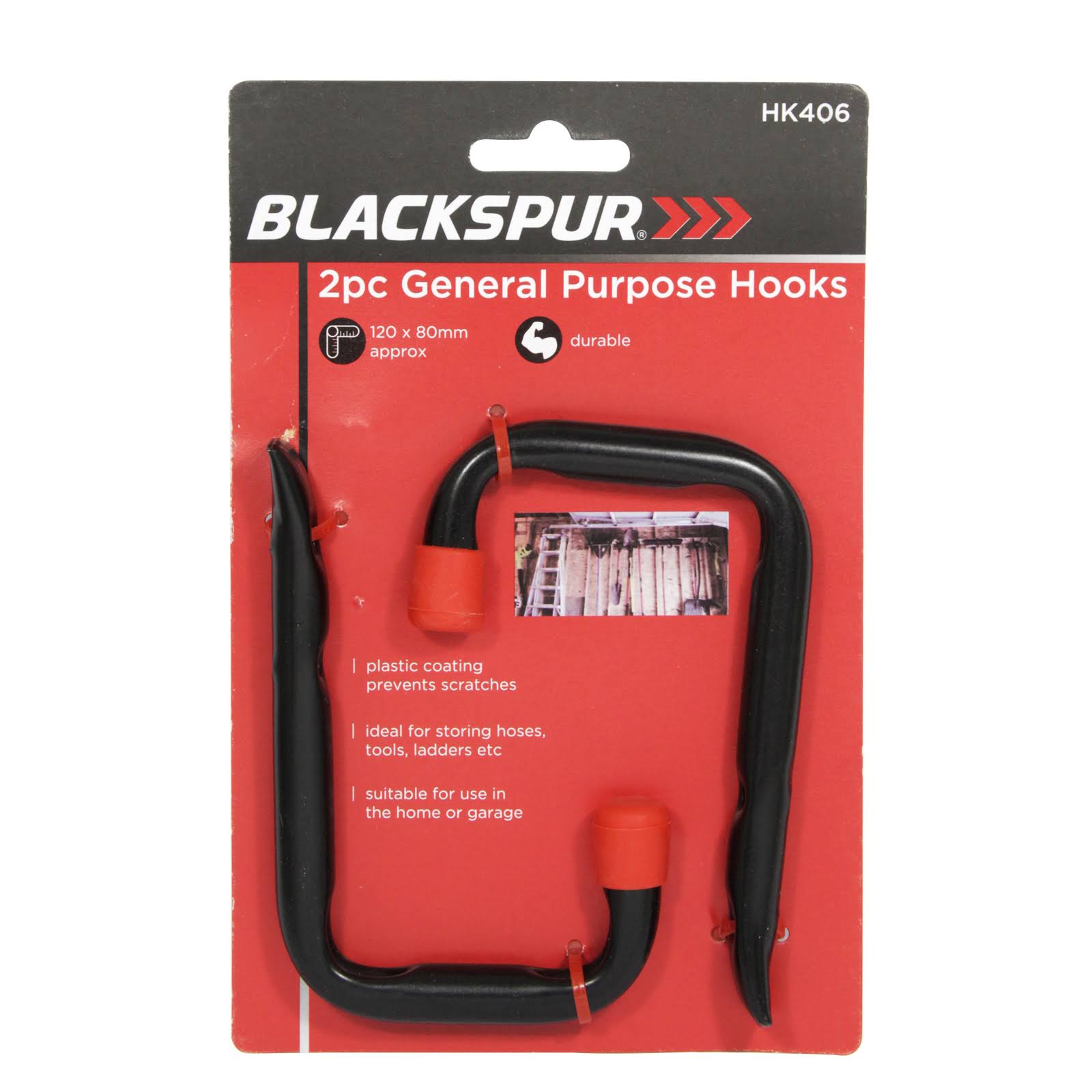 Blackspur 2pc General Purpose Hook Set