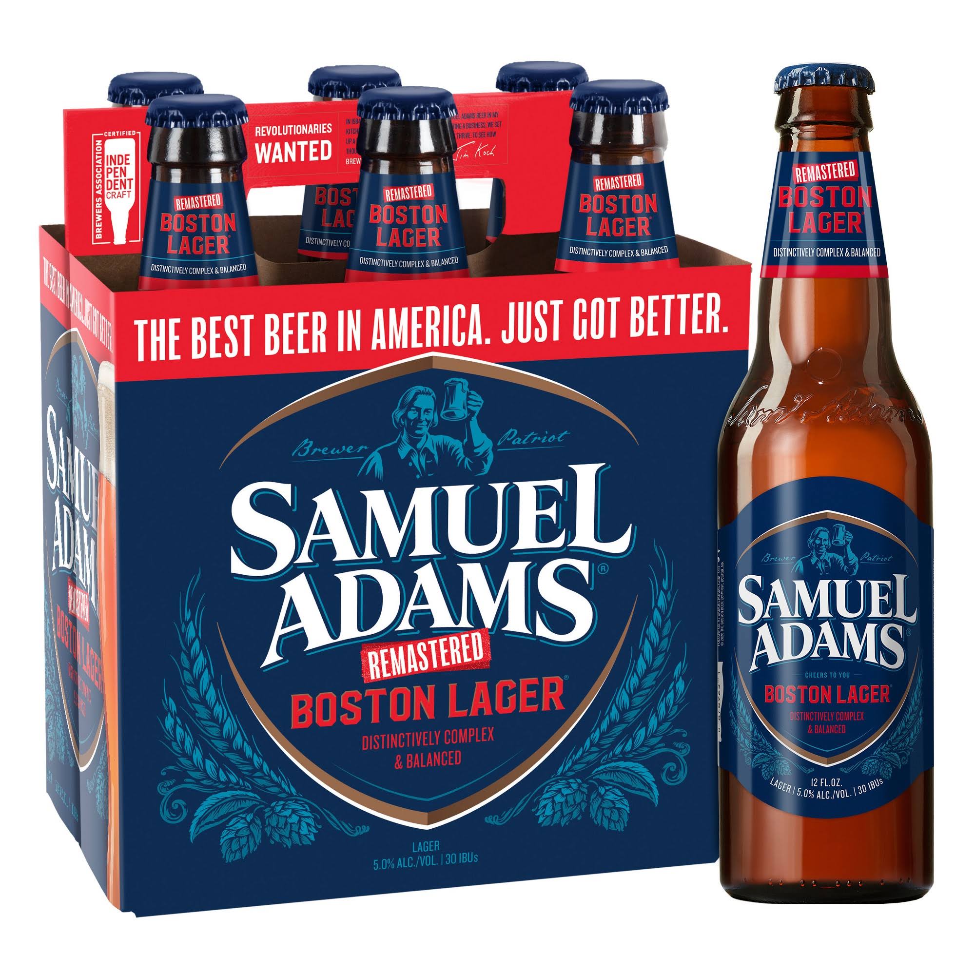 Samuel Adams Boston Lager - 6 pack
