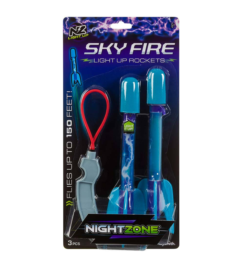 NightZone Sky Fire Light-Up Rockets