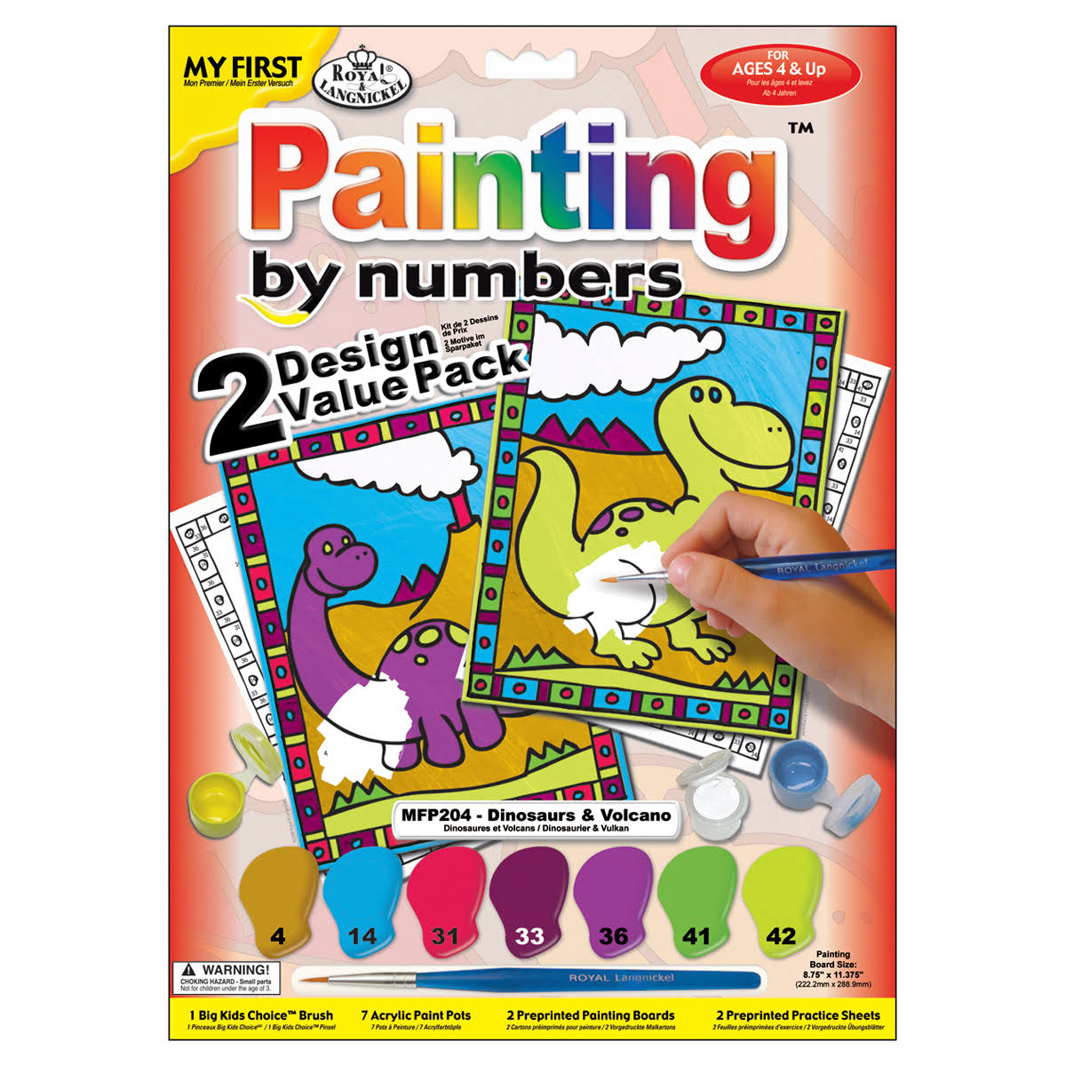 My First Painting By Numbers Kit