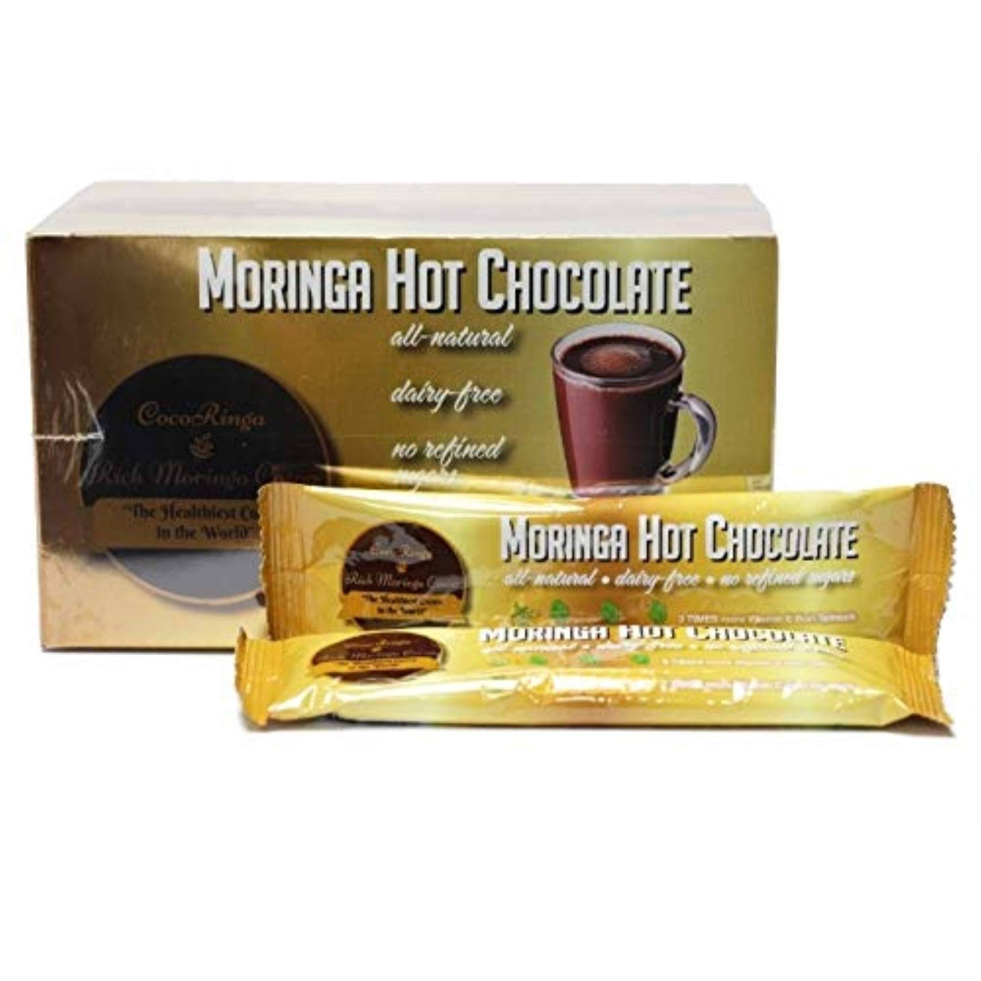 Cocoringa Moringa First Natural Instant Non Dairy Hot Chocolate