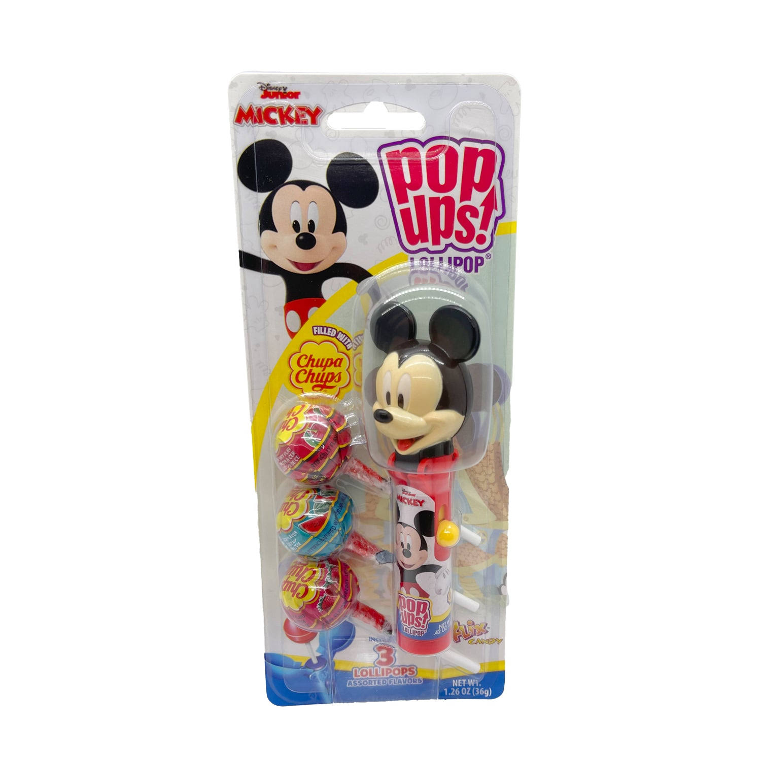 Pop Ups Mickey & Minnie Lollipop - 1.26oz