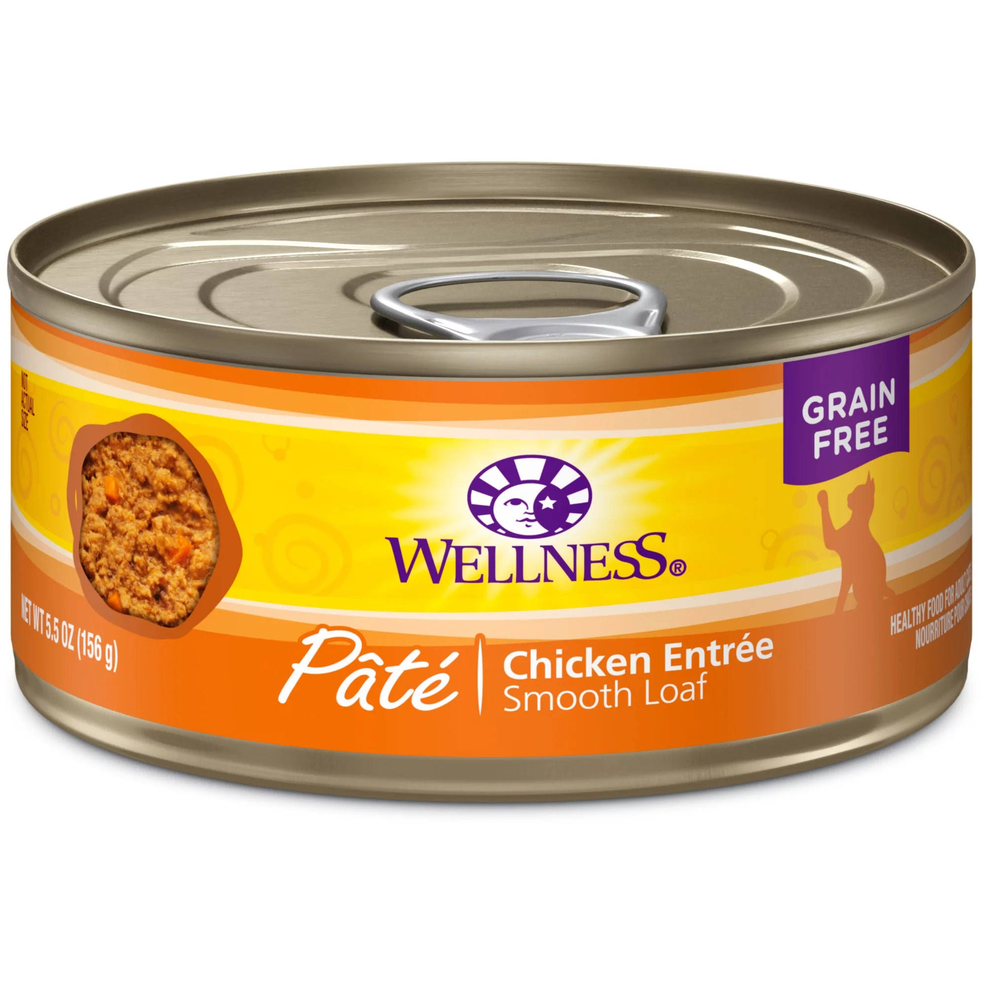 Wellness Complete Health Chicken & Turkey Pate Wet Cat Food Variety Pack 12 CT