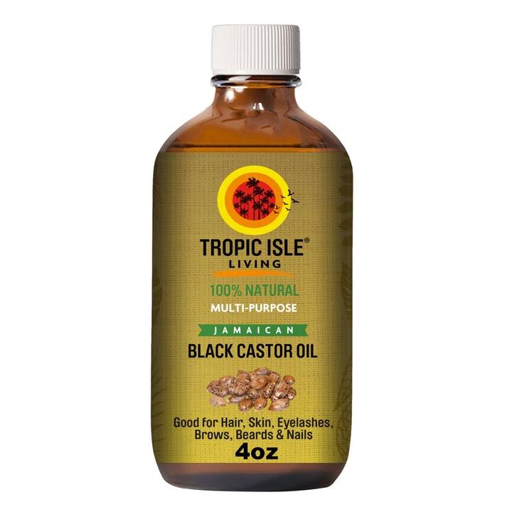 Tropic Isle Living - 100% Natural Jamaican Black Castor Oil - 4 oz