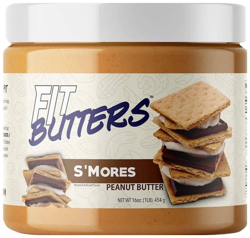 Fit Butters S'mores Peanut Butter (454g)