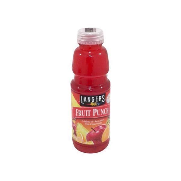 Langers Fruit Punch Juice - 16oz, x12