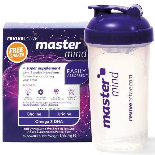 Revive Active MASTERMIND - 30 Sachets + Free Shaker - Health Supplement