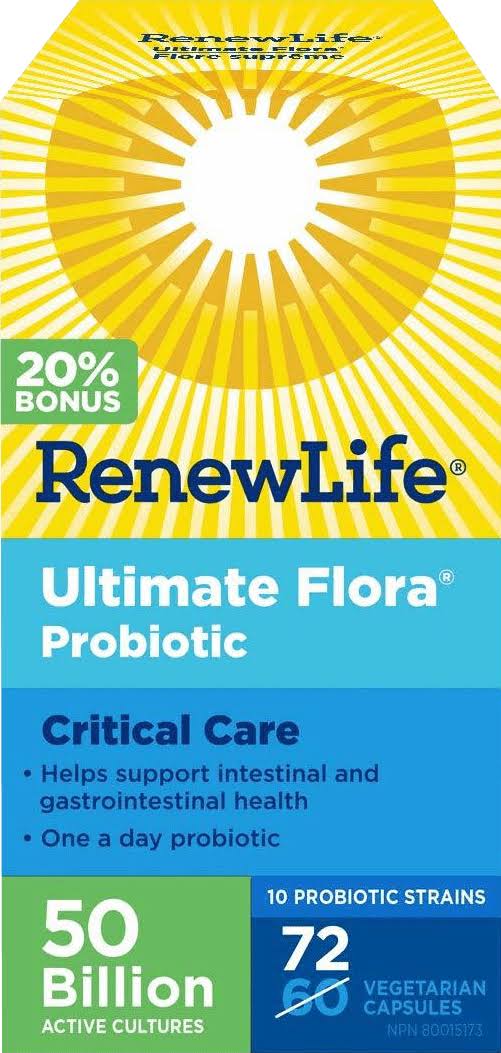 Renew Life Ultimate Flora Critical Care Probiotic - 60ct
