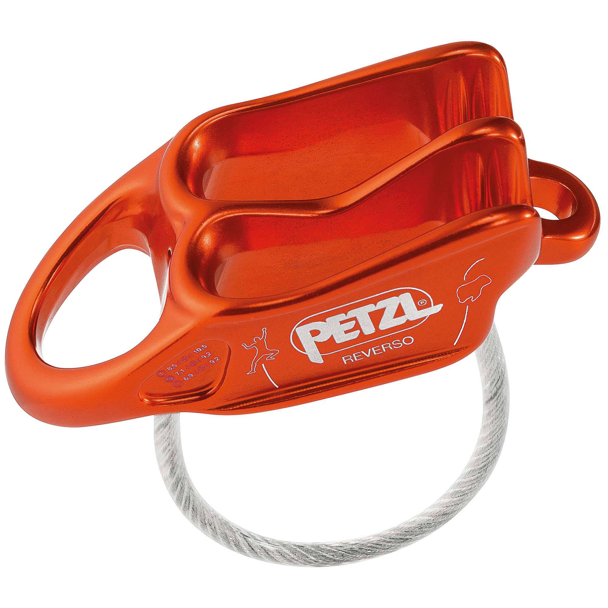 Petzl - Reverso - Belay Device Red