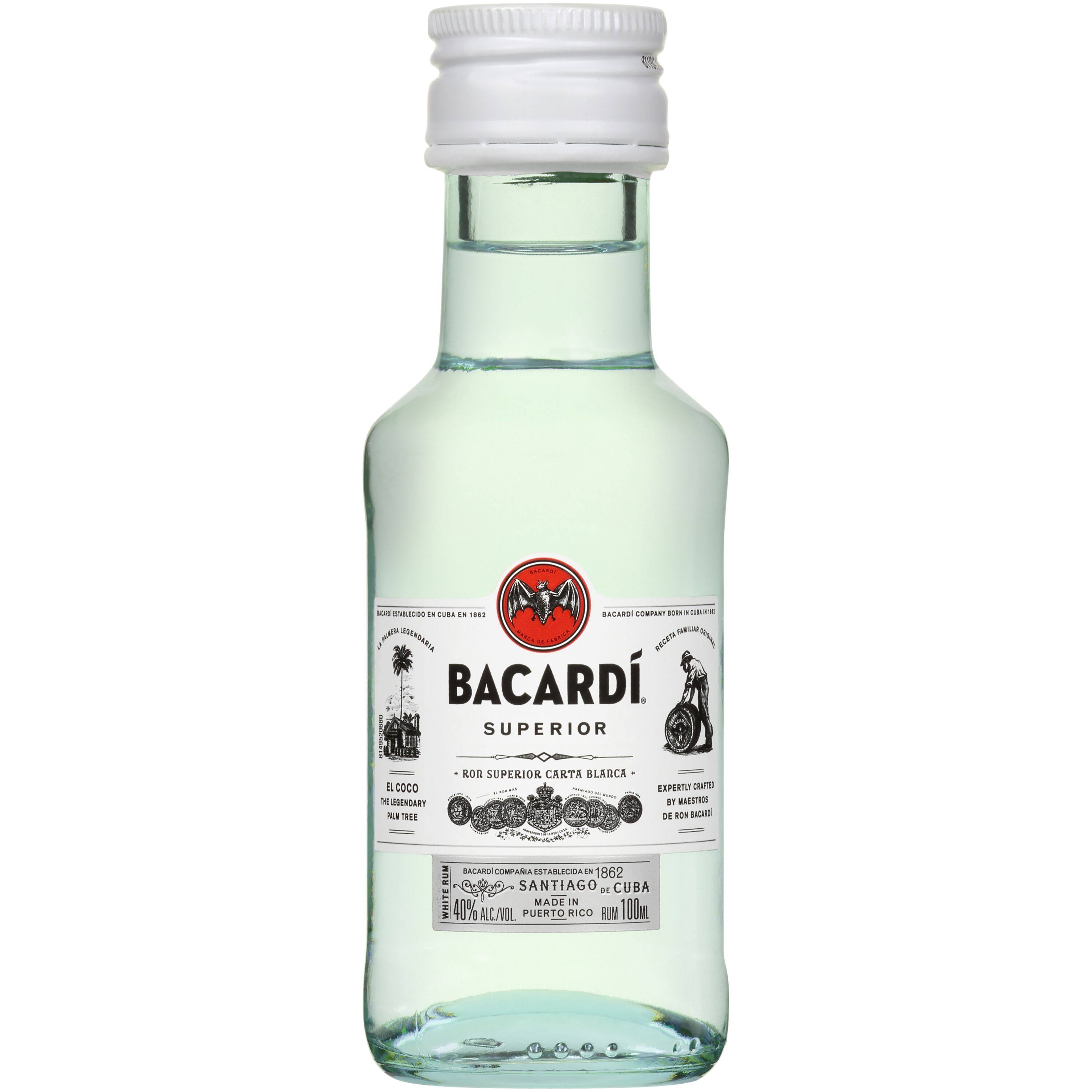 Bacardi Rum, White - 100 ml