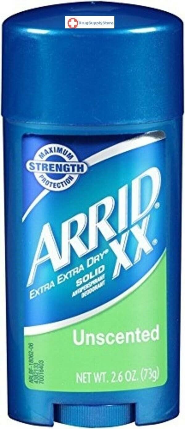 Arrid XX Solid Antiperspirant & Deodorant - Unscented