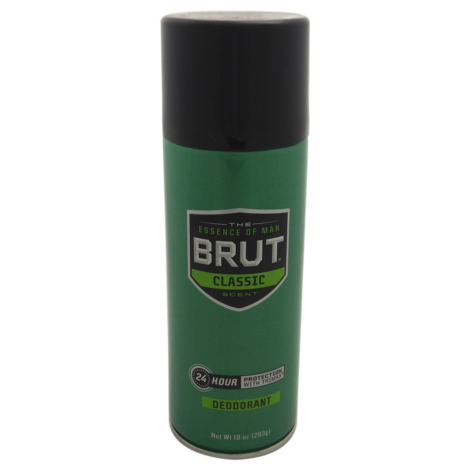 Brut The Essence of Man Classic Scent Deodorant - 10oz