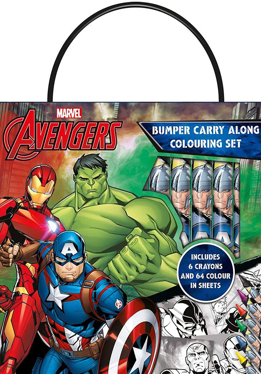 Marvel Avengers AVBCA2 PlayPack, Multi, 1 Count (Pack of 1)