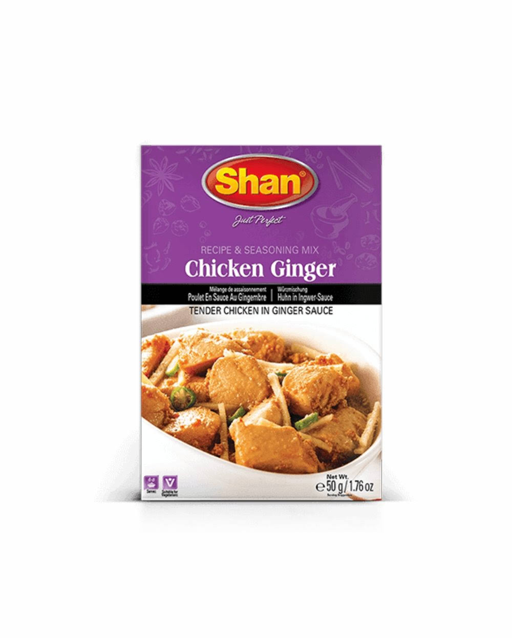 Shan Chicken Ginger Spice Mix 50G