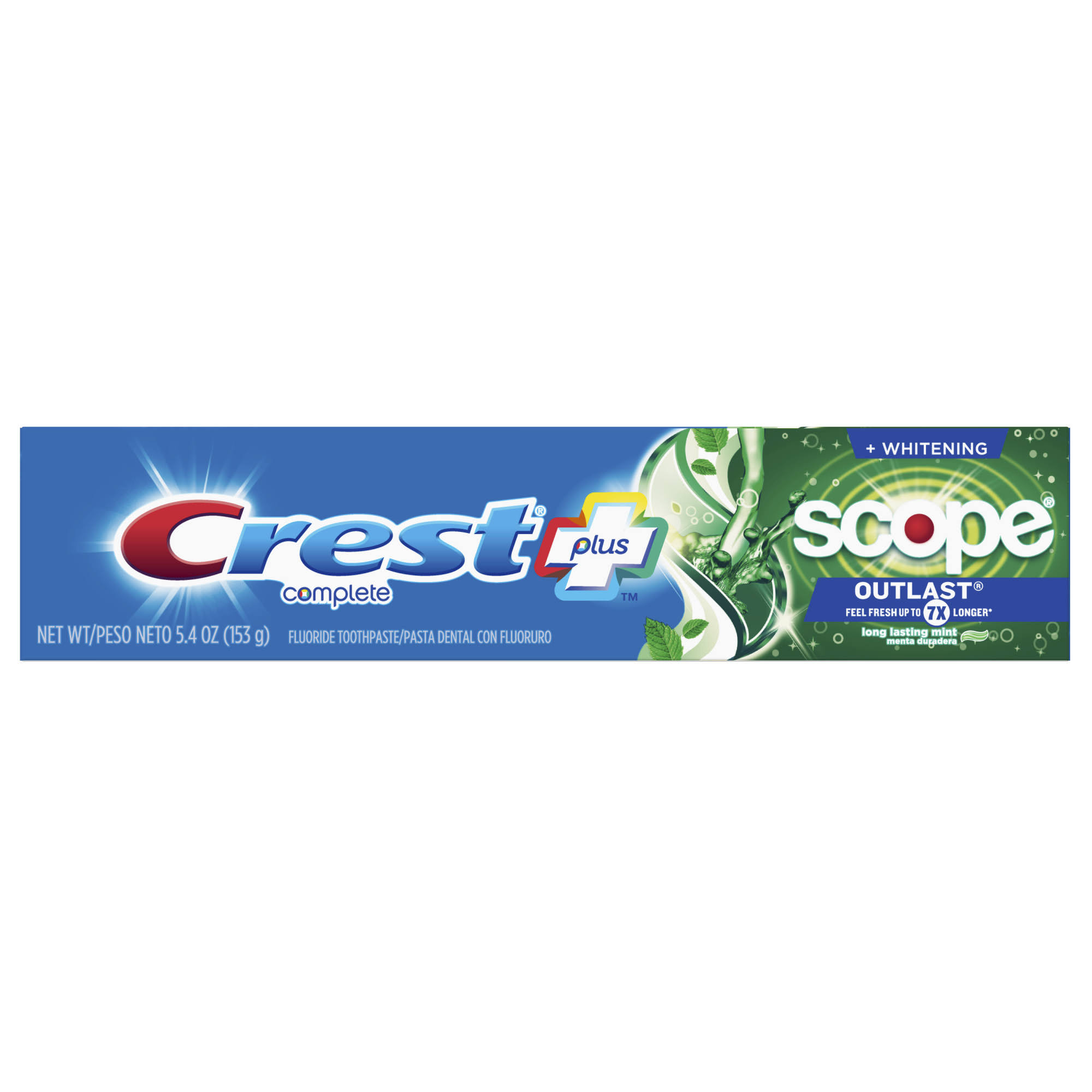 Crest Scope Outlast Complete Whitening Toothpaste - Mint, 5.4oz