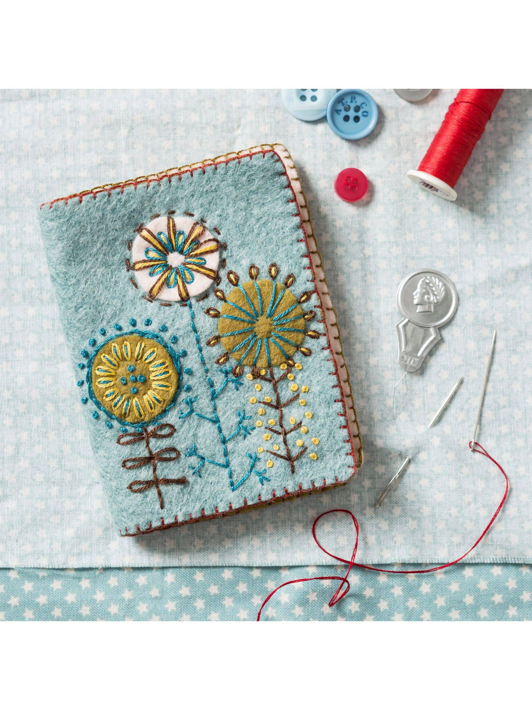 Corinne Lapierre Felt Needle Case Embroidery Craft Kit