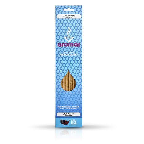 Aromar Cool Waters Incense Sticks - 20 Count - Billy's Marketplace - Delivered by Mercato