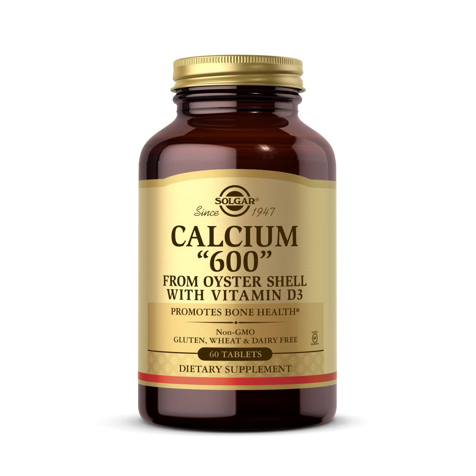 Solgar Calcium 600 Dietary Supplement - 60 Tablets