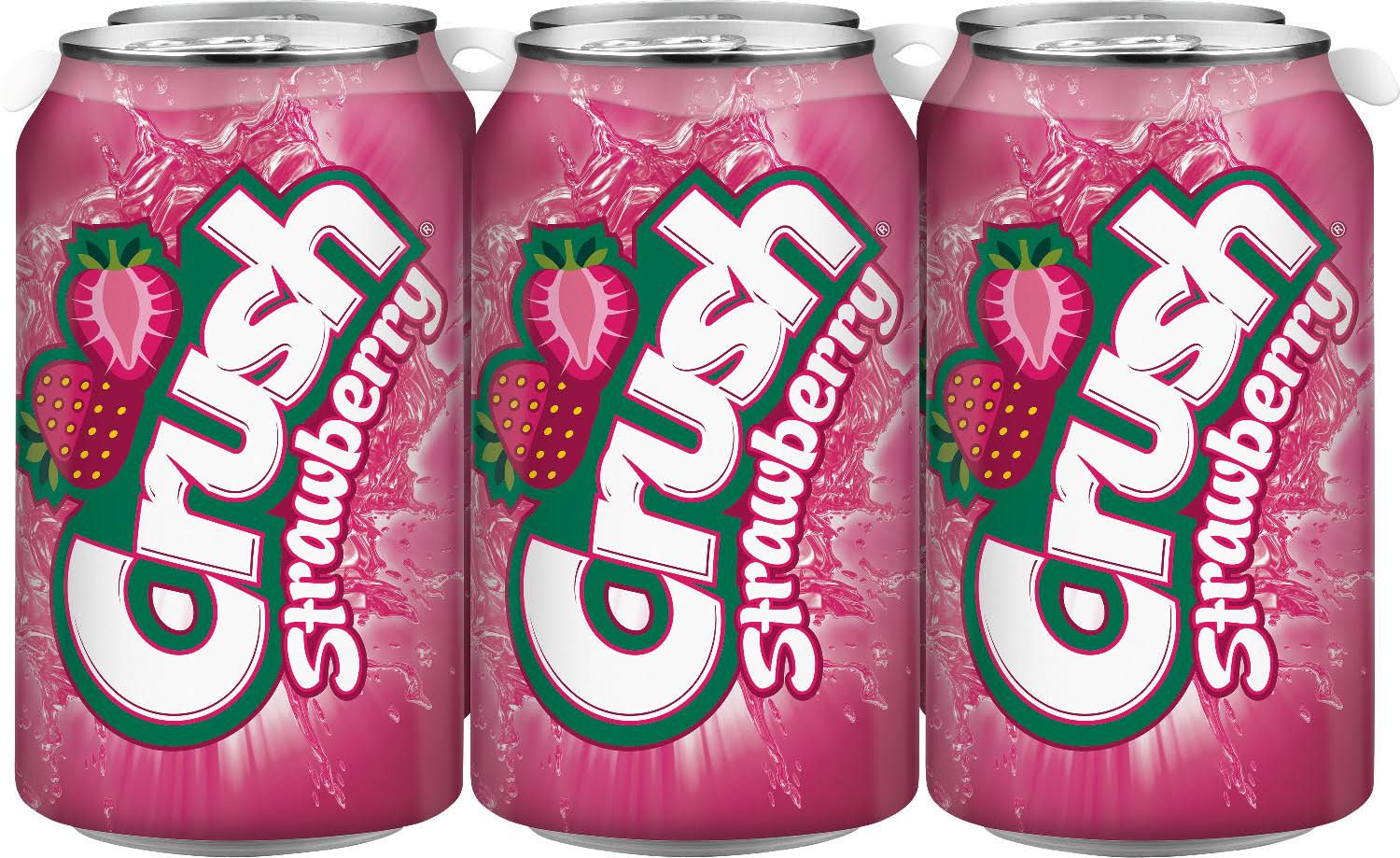 Crush Strawberry Soda - 355ml