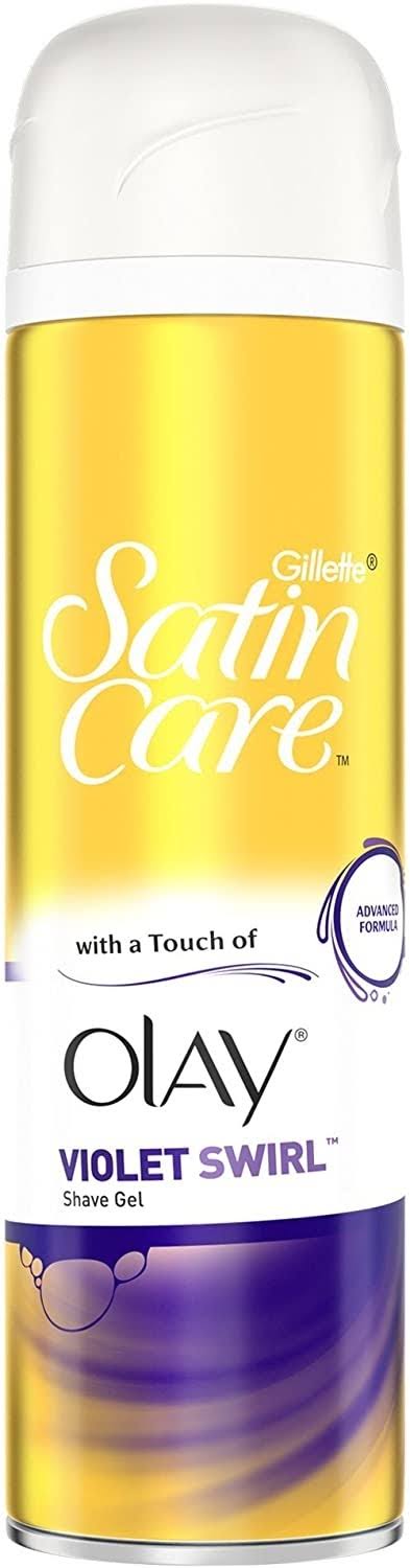 Gillette Satin Care Violet Shaving Gel - 200ml