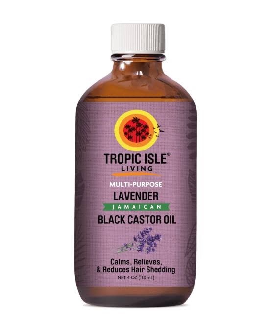 Tropic isle living jamaican lavender Black castor oil 4oz
