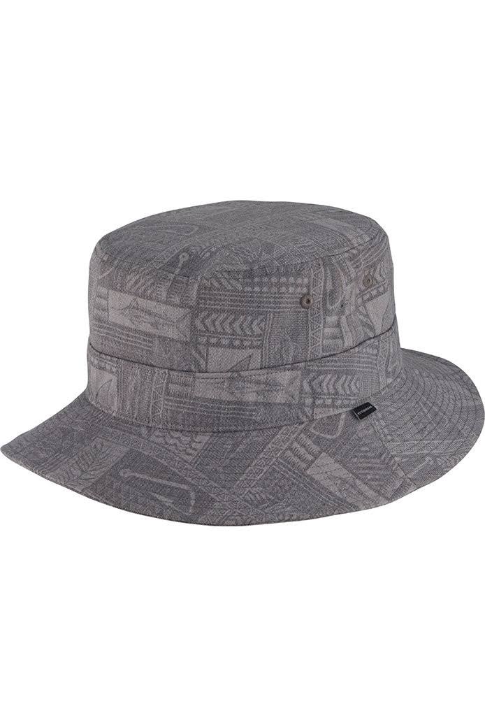 Kooringal Mens Tribal Bucket Hat - Grey - L/XL