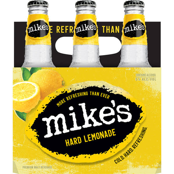 Mike's Hard Flavored Beer - Lemonade, 11.2oz, 6ct