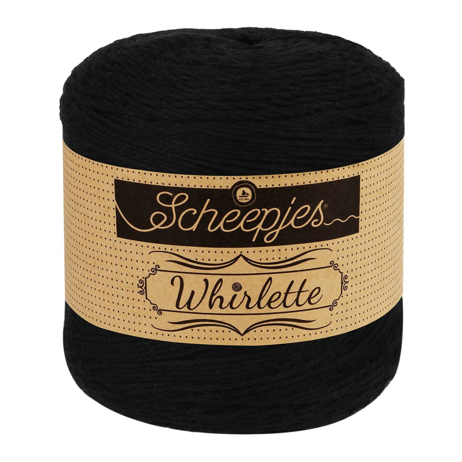 Scheepjes Whirlette Yarn - 851 Liquorice