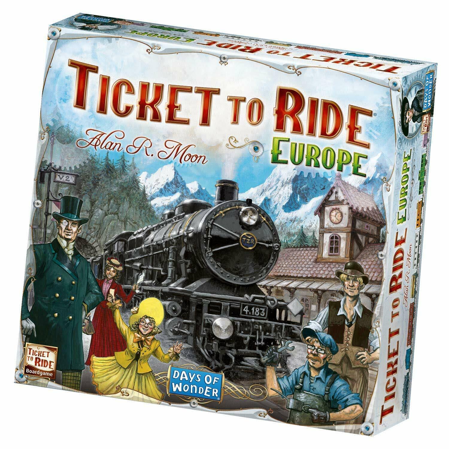 Ticket to Ride Europe - Alan R. Moon