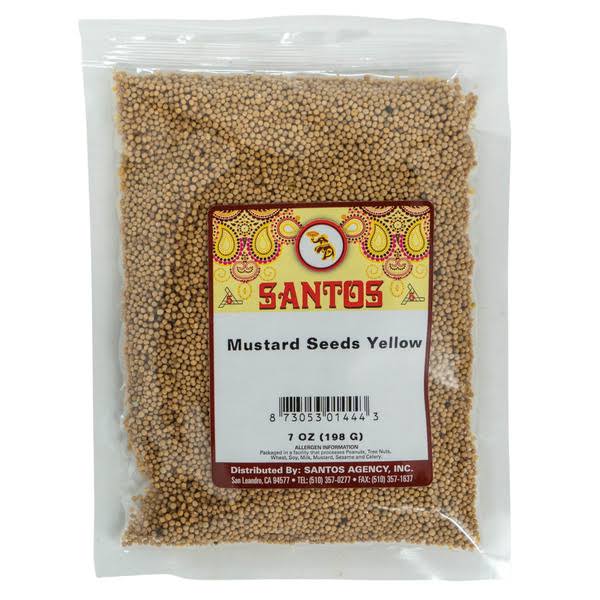 Santos Yellow Mustrad Seed - 7 oz
