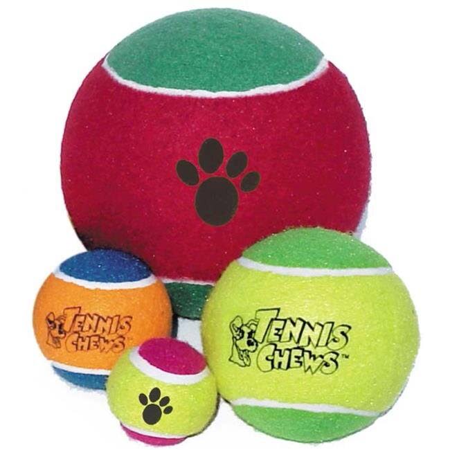 Mammoth Pet Products Tennis Ball Dog Toy - 6", X-Large