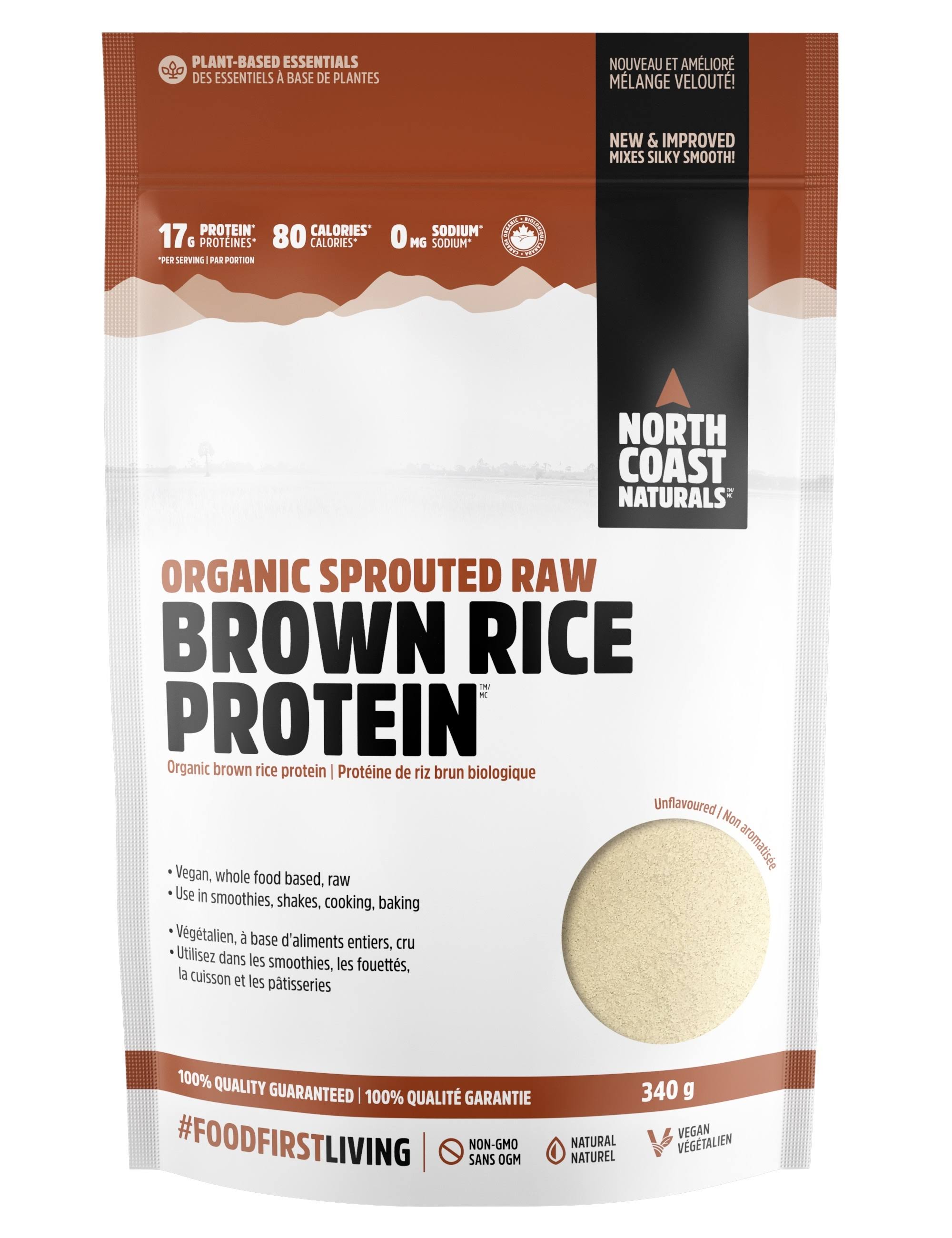 North Coast Naturals Organic Brown Rice Protein 340 g