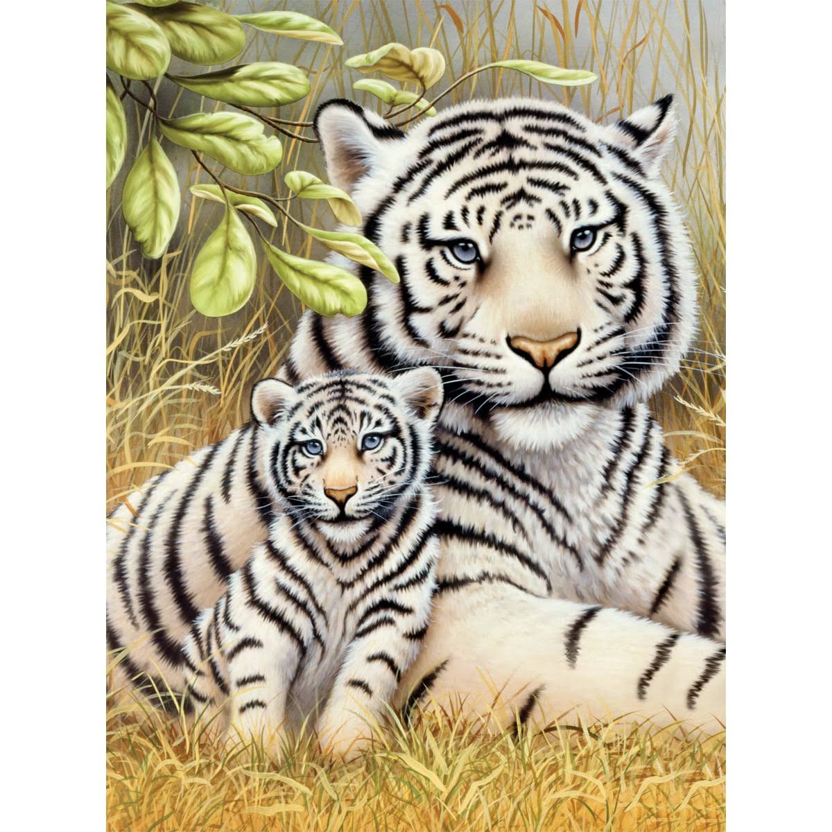 Royal Brush White Tiger Paint By Number Kit