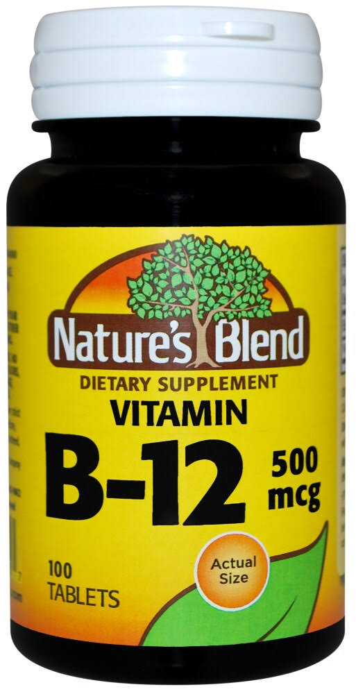Nature's Blend Vitamin B12 Tablets