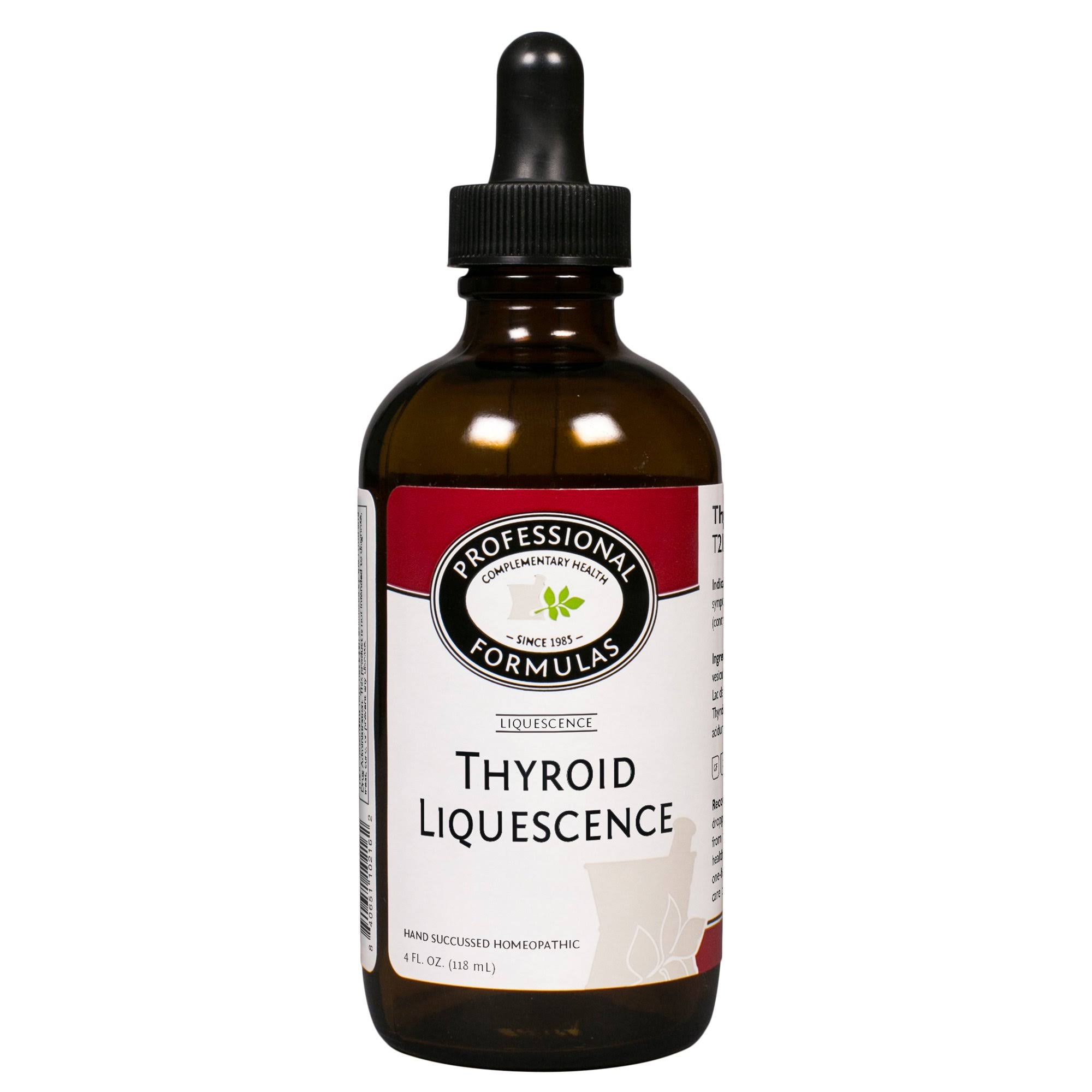 Thyroid Liquescence Professional Formulas 4 Ounces